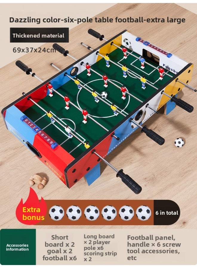 Children's table football double pk vs. parent-child interactive table game thinking educational toys for boys 3-12 years old